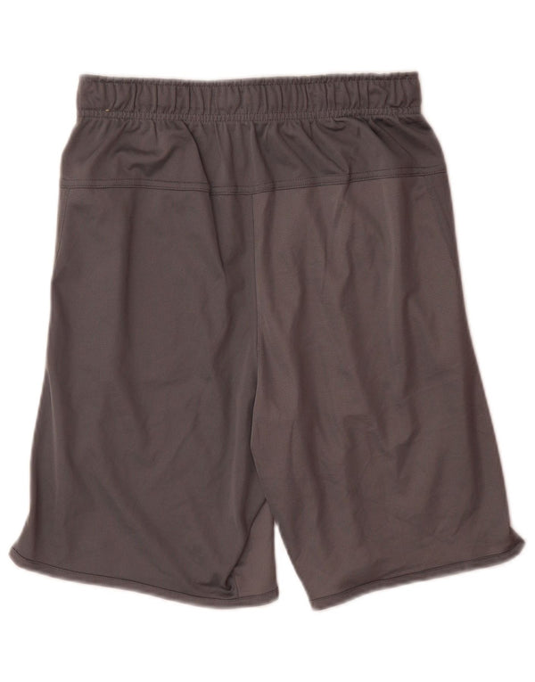 Pantaloncini sportivi Nike Dri Fit da uomo piccoli in poliestere grigio