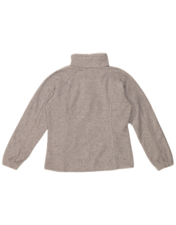 Giacca in pile da donna Columbia UK 14 Poliestere grigio medio