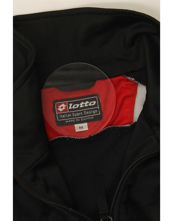 Giacca da tuta da uomo Lotto color block medio nero