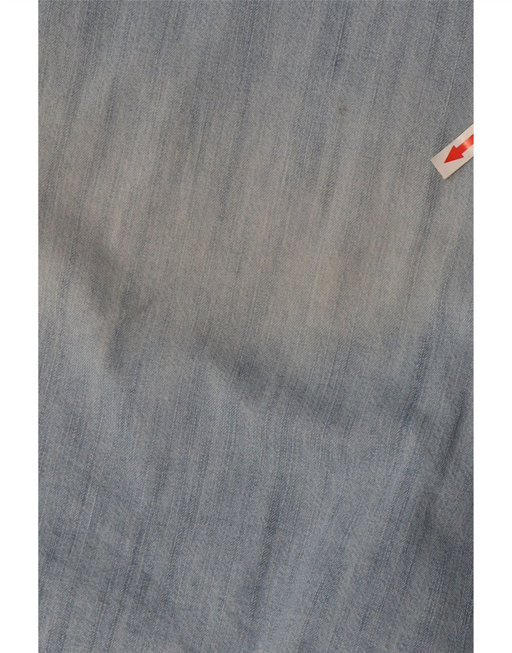 Camicia di jeans da uomo Carrera grande in cotone blu