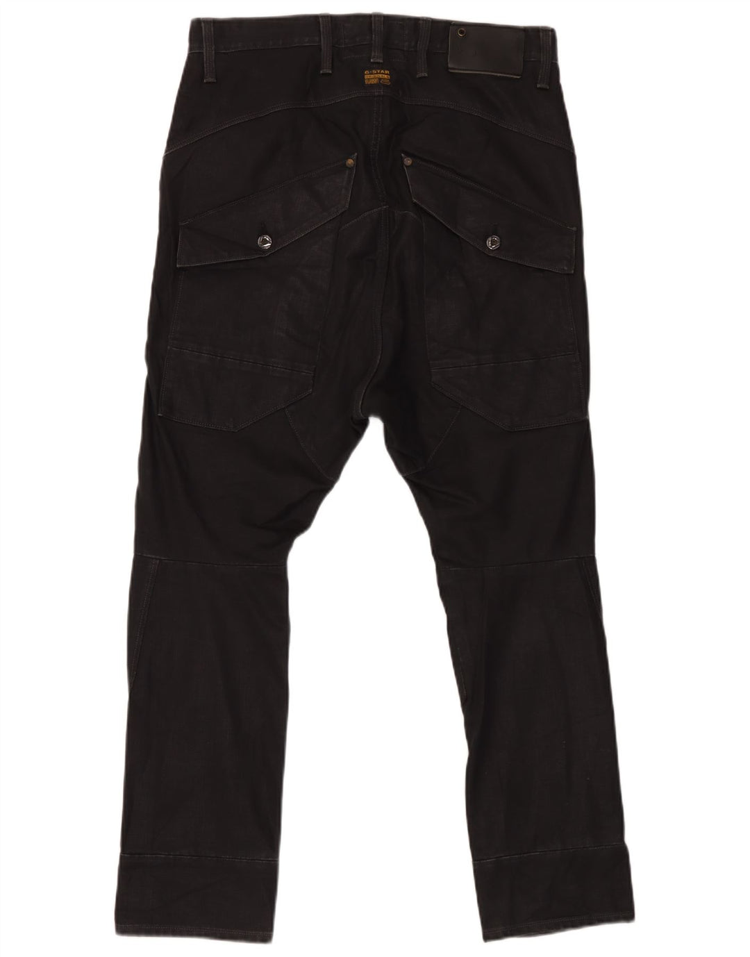 Pantaloni cargo slim da uomo G-Star W33 L32 cotone nero