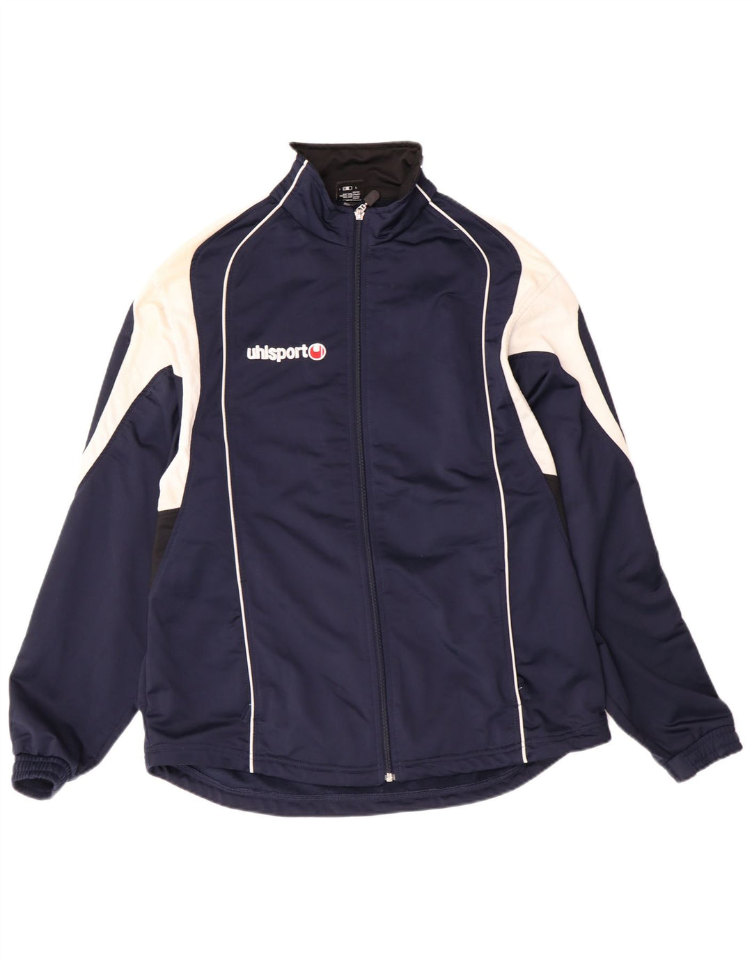 Giacca da tuta da uomo Uhlsport UK 38/40 Poliestere blu navy medio