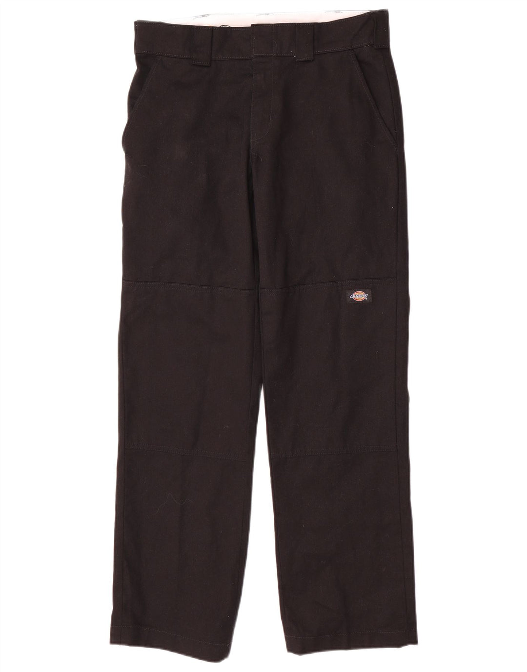 DICKIES Pantaloni cargo dritti slim da uomo W30 L30 cotone nero