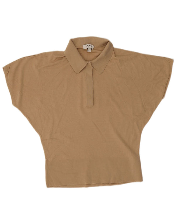 Polo da donna Cos a pipistrello UK 14 beige medio