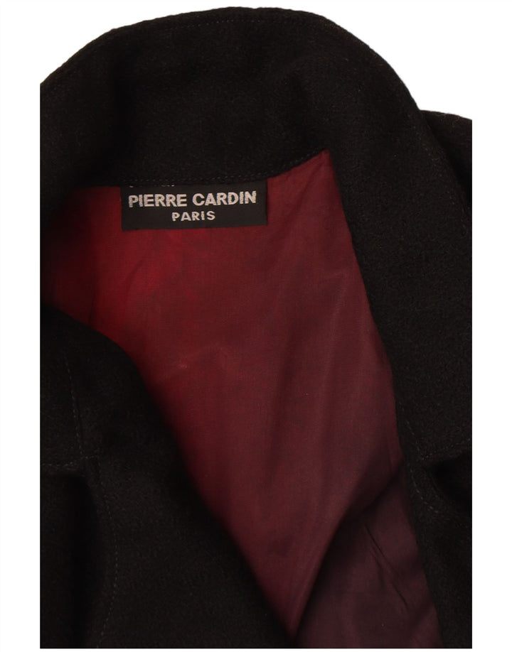 Giacca blazer da donna a 2 bottoni Pierre Cardin UK 16 grande nera