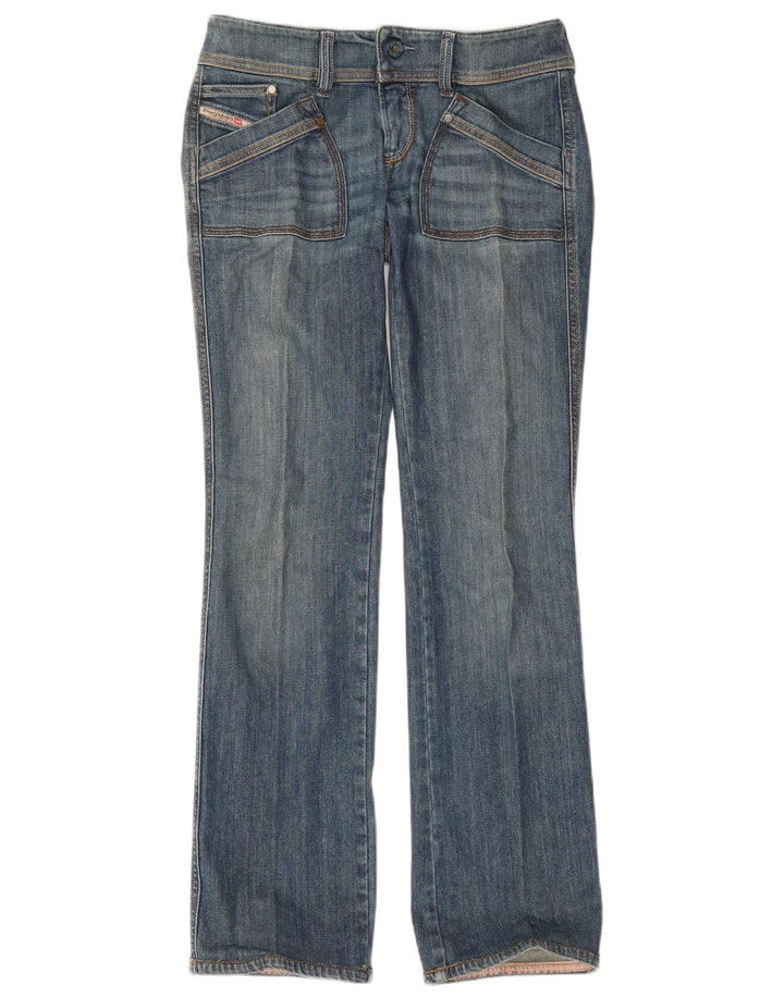 Jeans da donna Diesel Reckfly Bootcut W27 L32 cotone blu