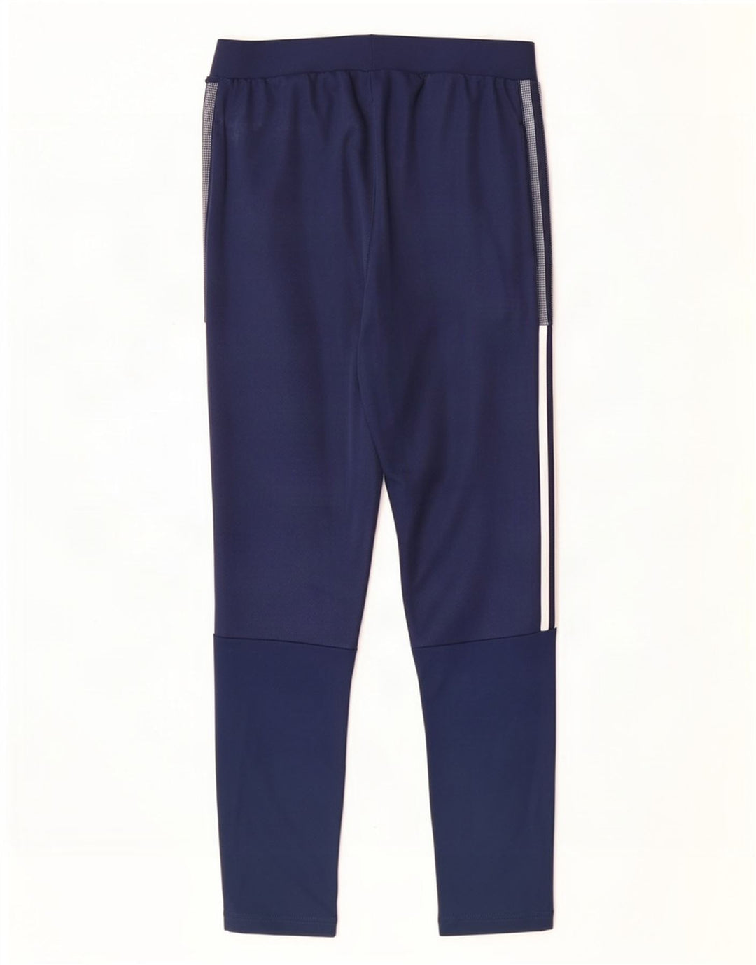 Pantaloni da tuta da donna Adidas UK 10 Small Blu Navy Poliestere