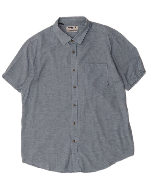 Camicia a maniche corte Billabong Core Fit da uomo grande blu