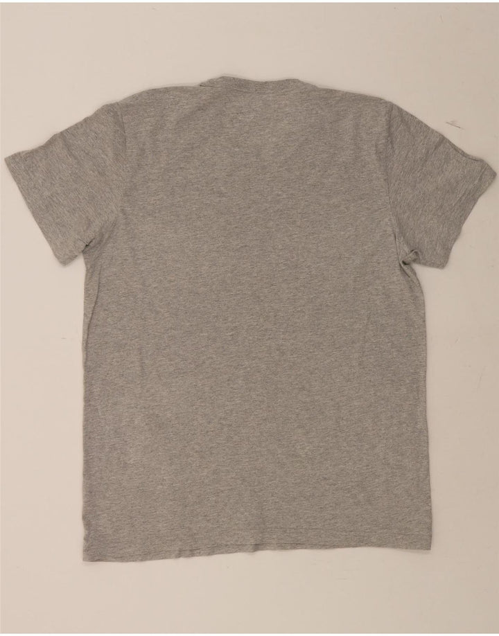 ADIDAS Mens Graphic T-Shirt Top Large Grey Cotton Vintage Adidas and Second-Hand Adidas from Messina Hembry 