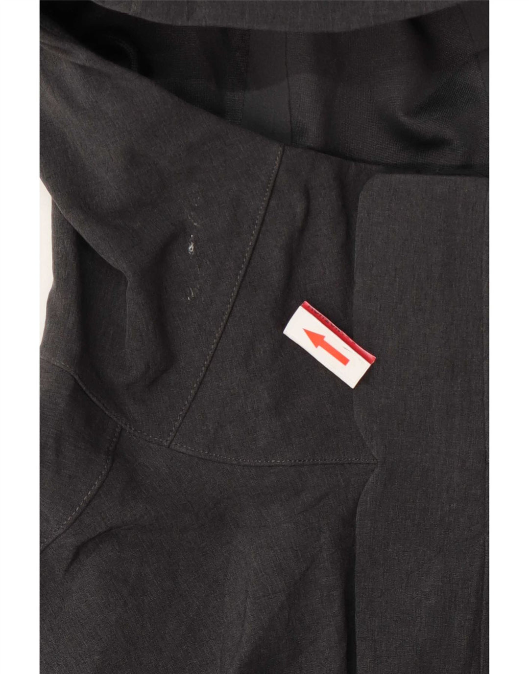 Giacca antipioggia da uomo con cappuccio The North Face UK 40 Large Grigia