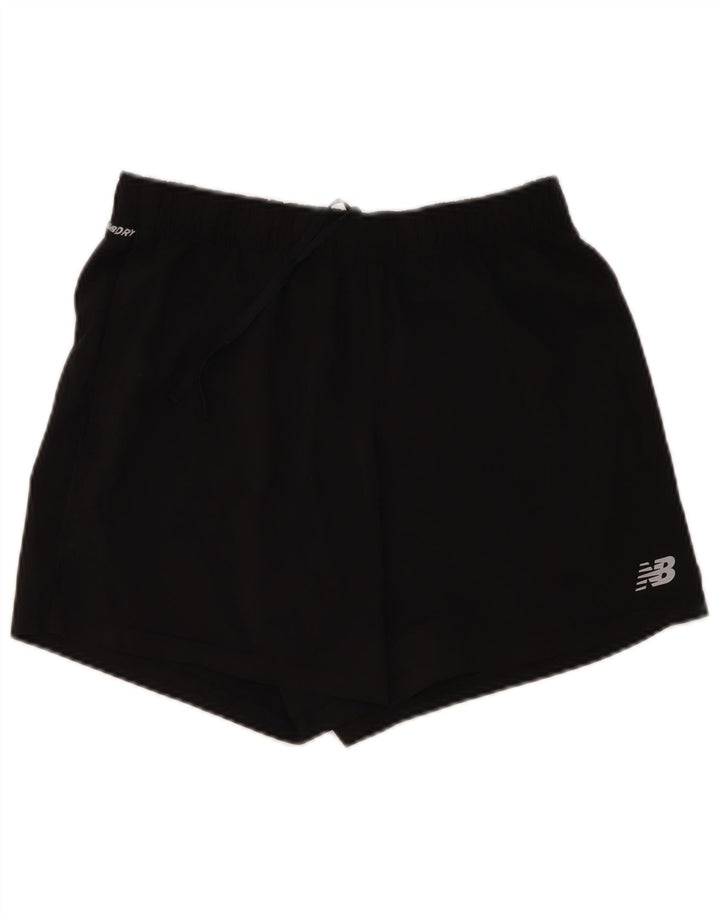 Pantaloncini sportivi da uomo New Balance medi neri