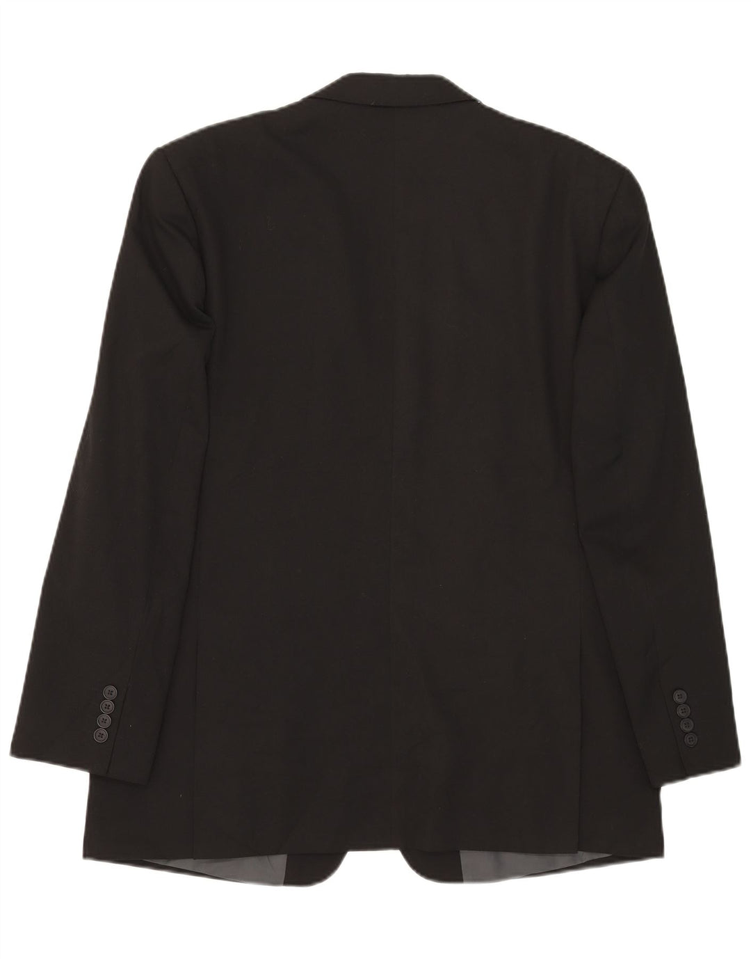 Giacca blazer a 2 bottoni Marks & Spencer da uomo UK 42 grande poliestere nero