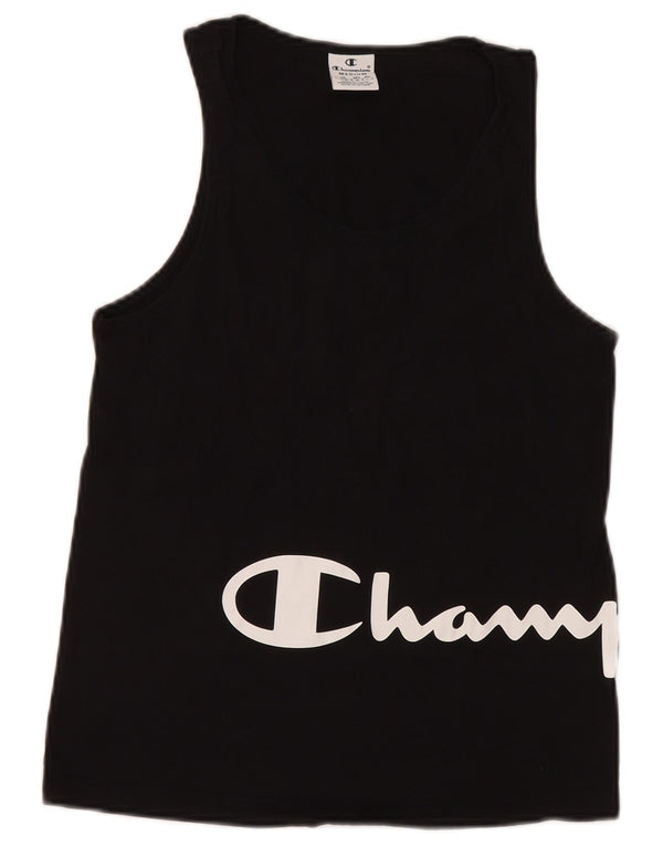 Canotta grafica da donna Champion UK 12 media nera