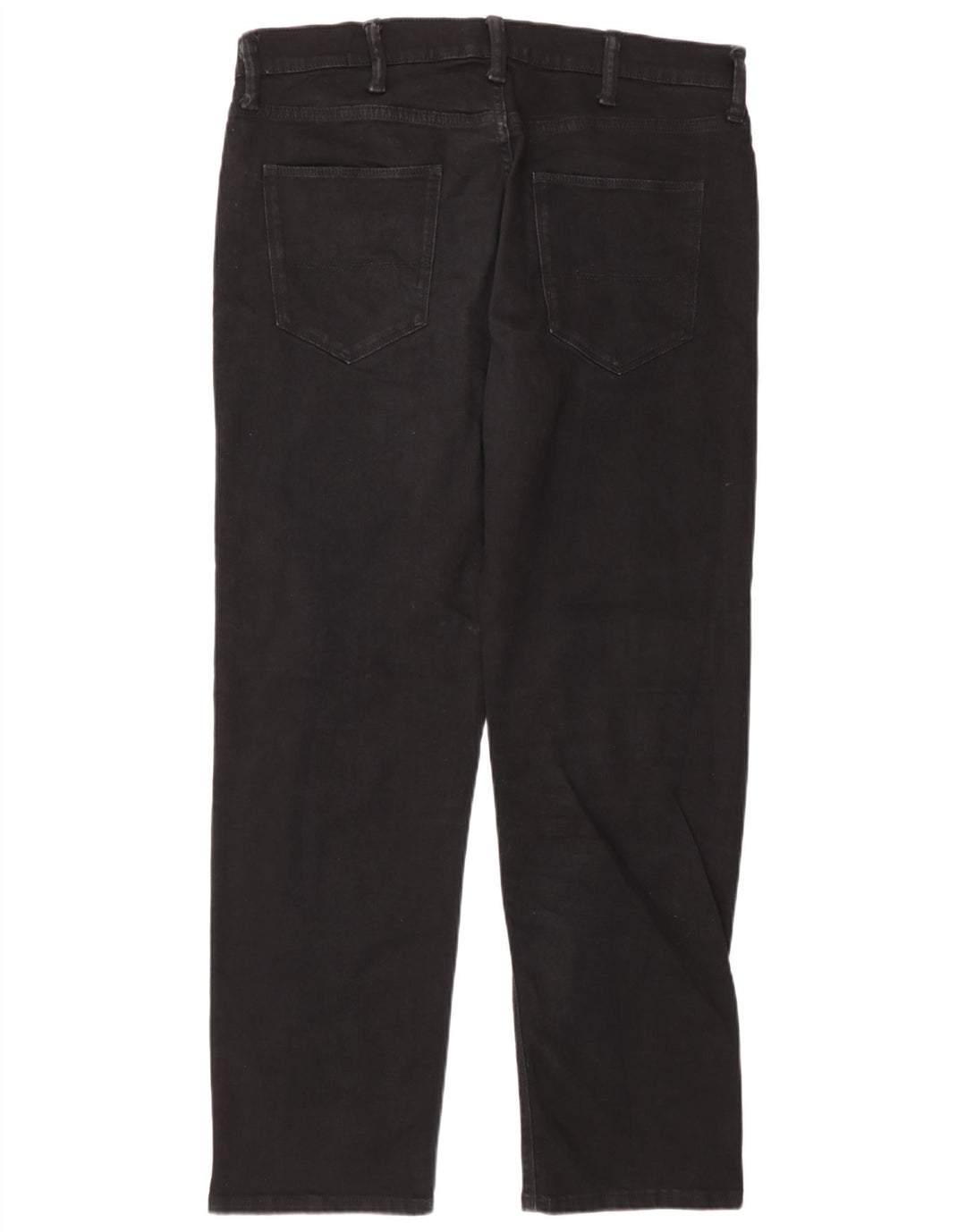 Jeans dritti da uomo Marks & Spencer W36 L31 cotone nero