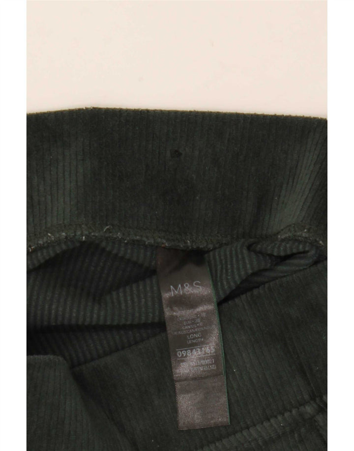 Leggings da donna Marks & Spencer UK 10 piccolo cotone verde