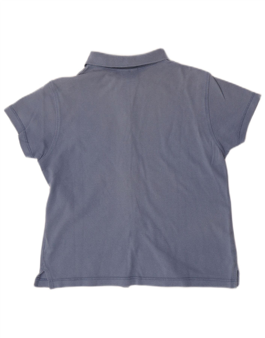 Camicia a maniche corte da donna Lotto UK 12 Cotone blu medio