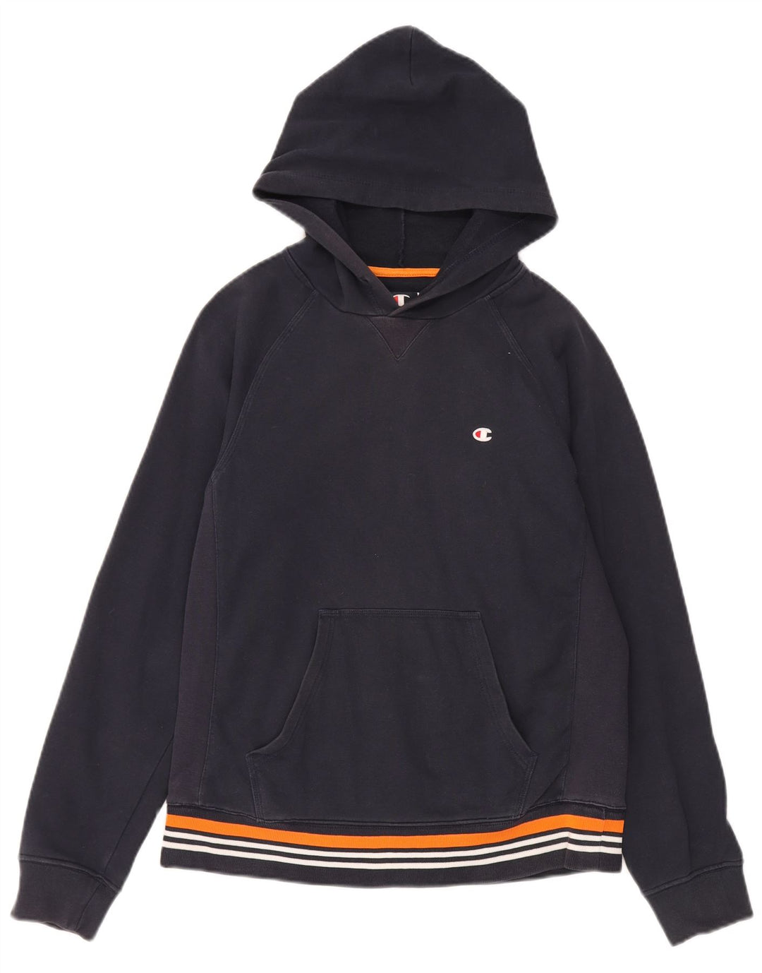 Felpa con cappuccio da uomo Champion, cotone medio blu navy