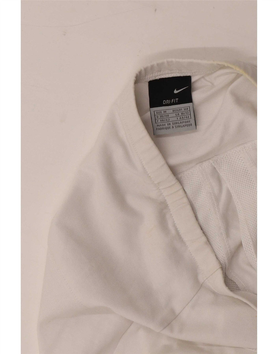 Pantaloncini sportivi Nike da donna UK 14 medio bianco