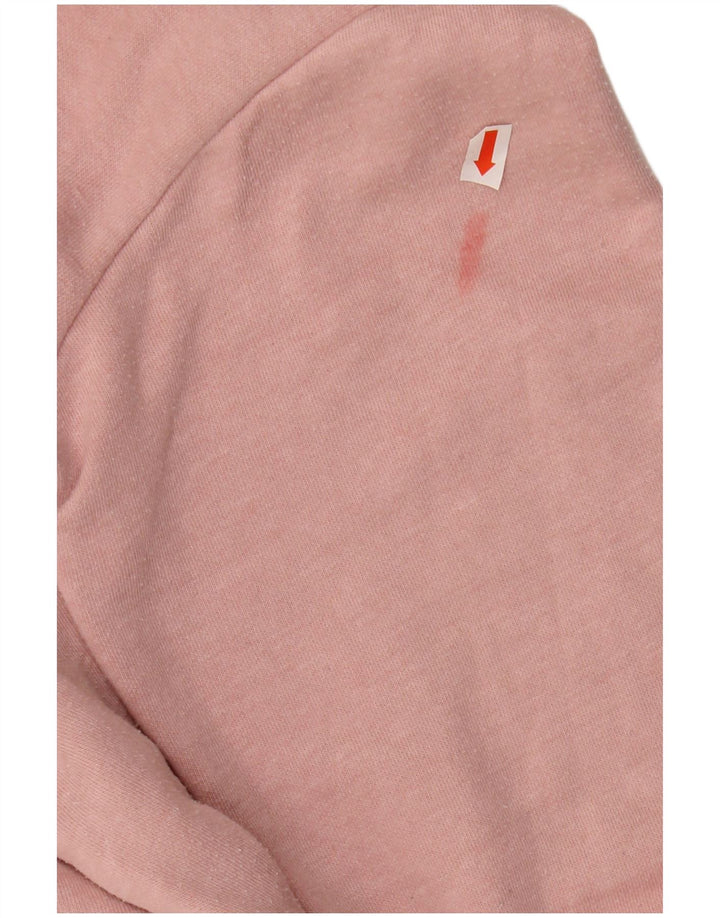 JACK WILLS Felpa con cappuccio per ragazze 14-15 anni in cotone rosa