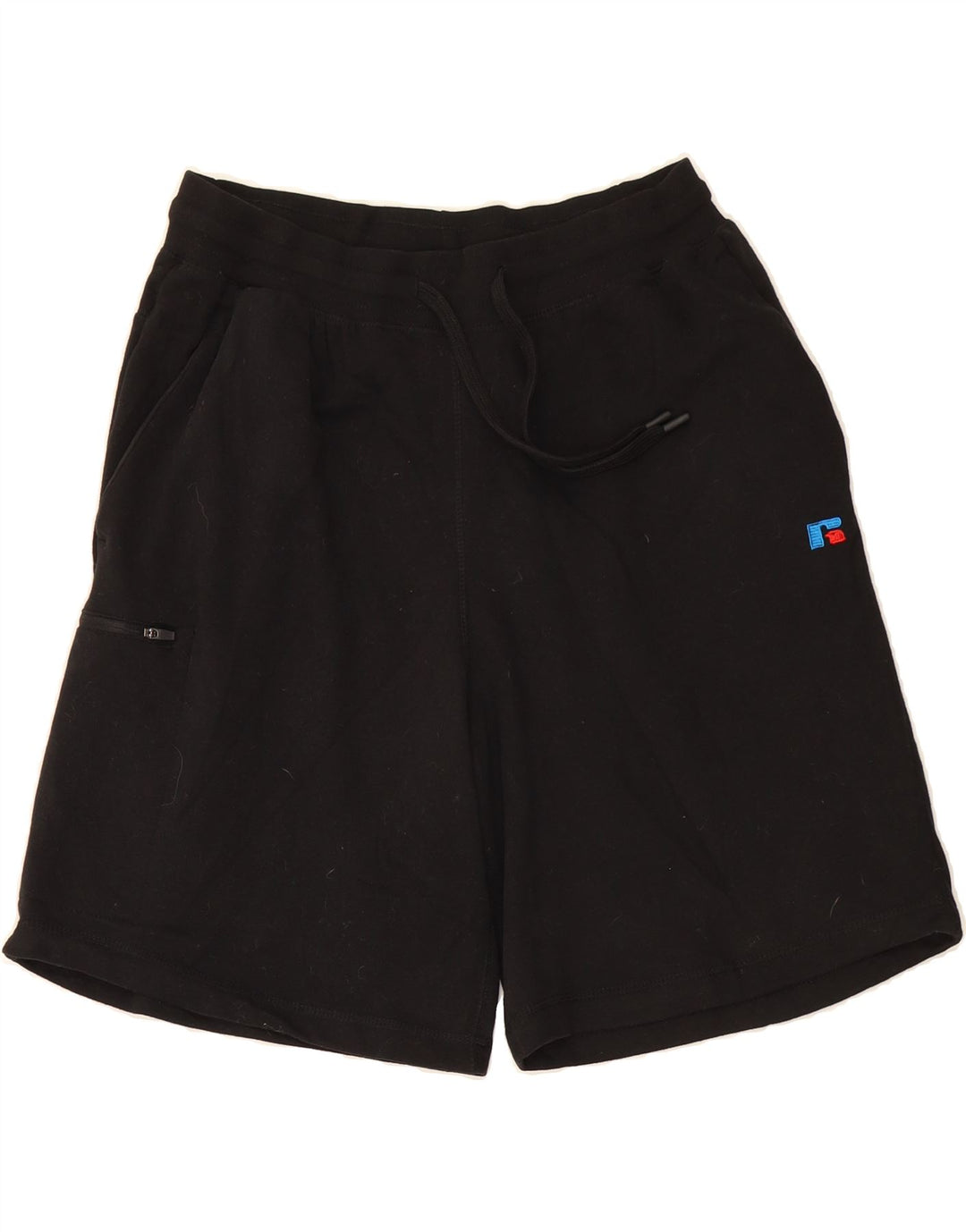 RUSSELL ATHLETIC Mens Sport Shorts Large Black Cotton Vintage Russell Athletic and Second-Hand Russell Athletic from Messina Hembry 