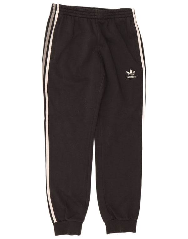 Pantaloni da tuta da uomo Adidas Joggers medi neri in cotone sportivo