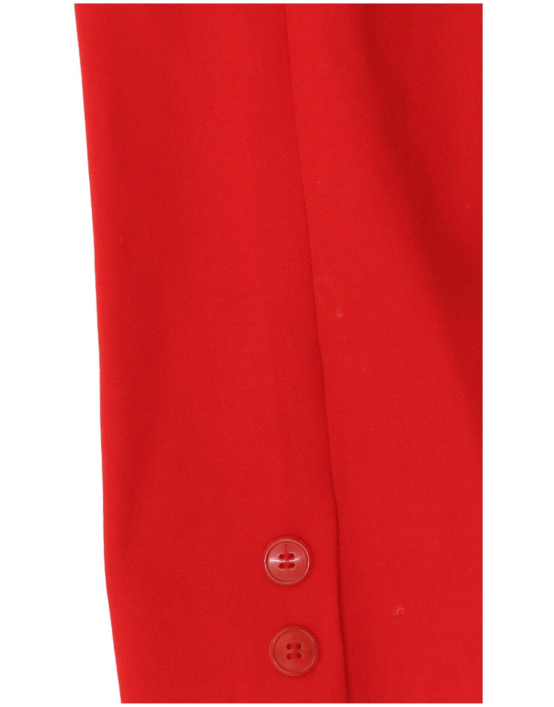 Giacca blazer doppiopetto vintage da donna corta IT 44 rosso medio