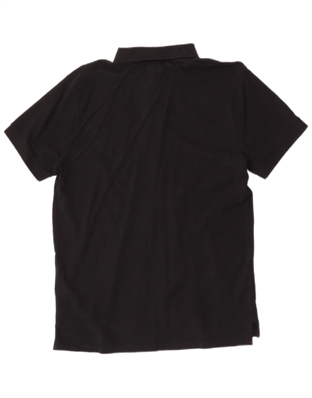 Polo da uomo Fila in cotone nero medio