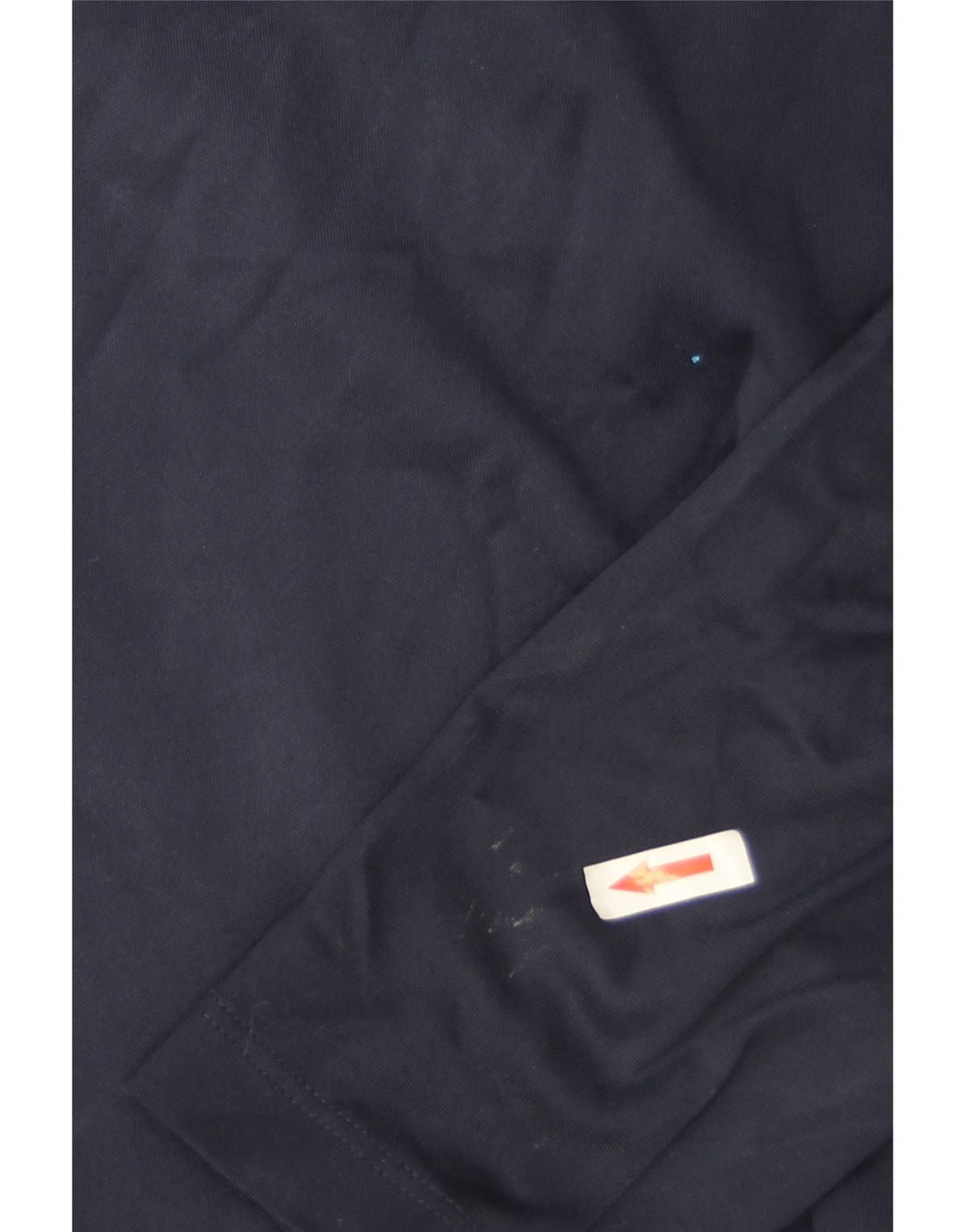 Top della tuta pullover Nike Dri Fit da uomo, color block medio blu navy