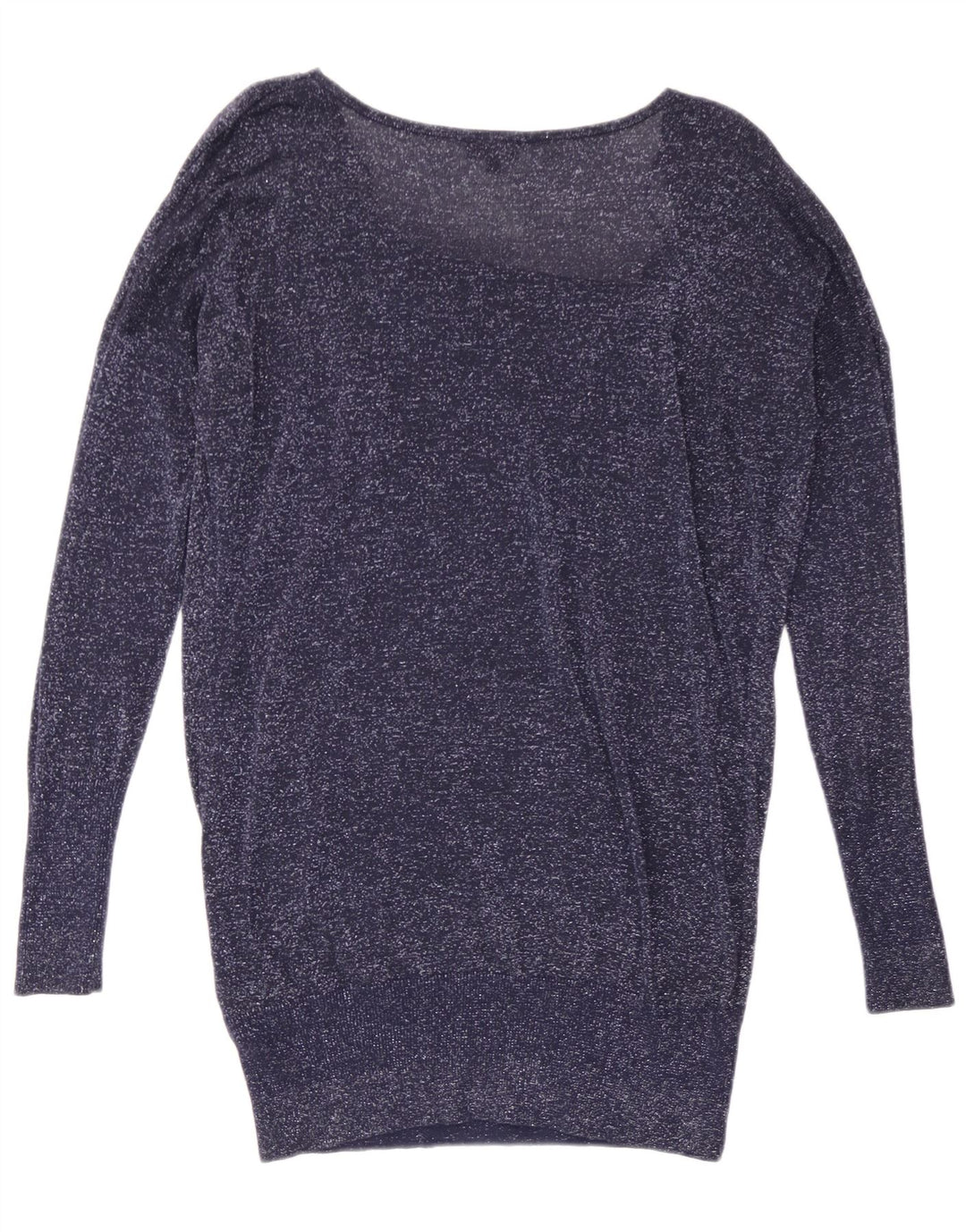 Maglione da donna con scollo a barca Phase Eight UK 12 Viscosa blu navy medio