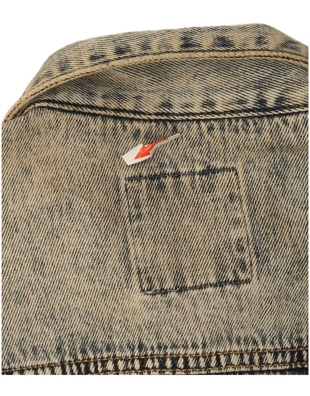 Giacca in denim da donna Superdry Crop Distressed Acid Wash UK 8 Small Blu