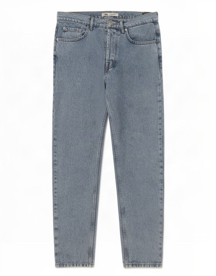 Jeans affusolati da uomo Zara EU 40 medio W31 L30 blu