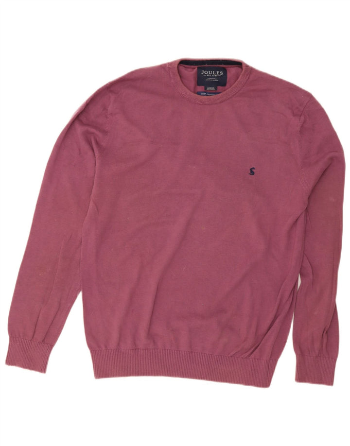 Joules Maglione girocollo da uomo in cotone viola medio