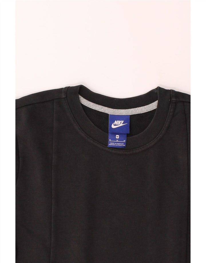 NIKE Womens Sweatshirt Jumper UK 16 Large Black Cotton Vintage Nike and Second-Hand Nike from Messina Hembry 