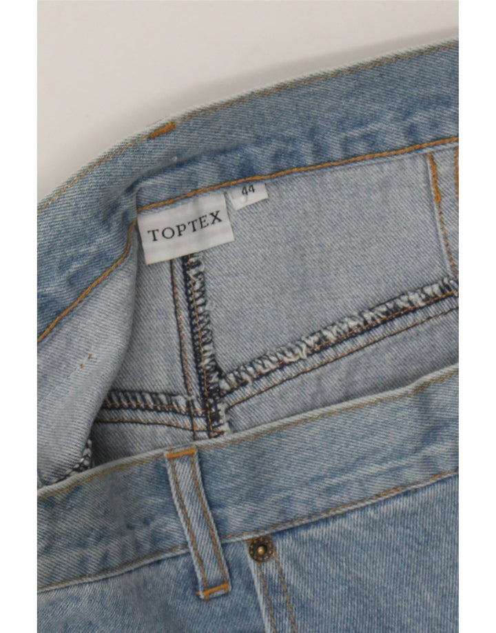 VINTAGE Womens Denim Skirt IT 44 Medium W32 Blue Vintage Vintage and Second-Hand Vintage from Messina Hembry 