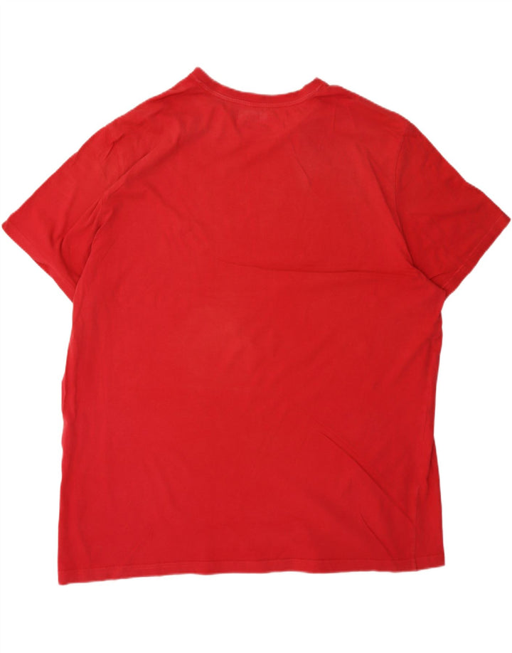 KAPPA Mens T-Shirt Top 3XL Red Cotton Vintage Kappa and Second-Hand Kappa from Messina Hembry 