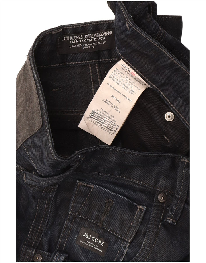 Jeans larghi da uomo Jack & Jones W32 L36 cotone blu navy