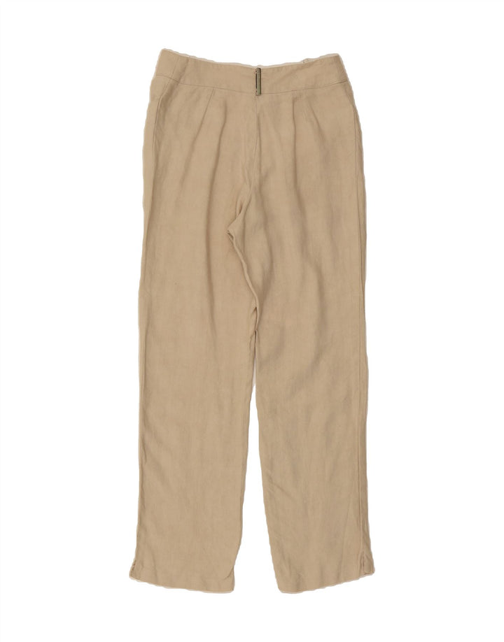 ARMANI COLLEZIONI Womens 1 Button 2 Piece Set IT 44 Medium W28 L29 Beige Vintage Armani Collezioni and Second-Hand Armani Collezioni from Messina Hembry 