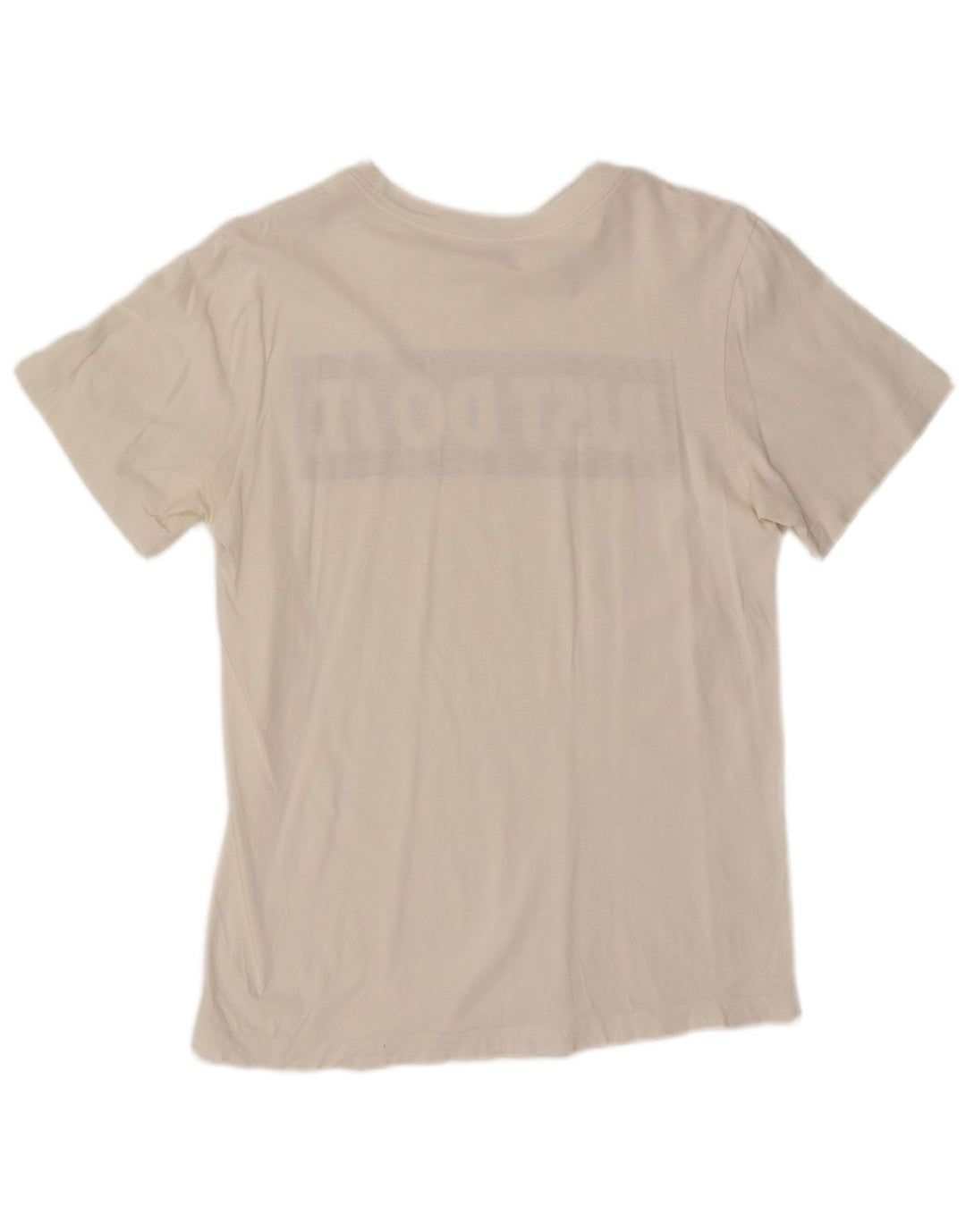 T-shirt grafica da uomo Nike Top Small in cotone bianco