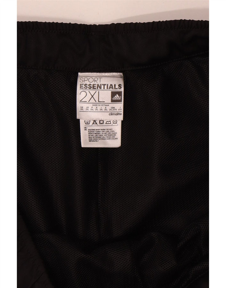 Pantaloncini sportivi da uomo Adidas Bermuda 2XL poliestere nero
