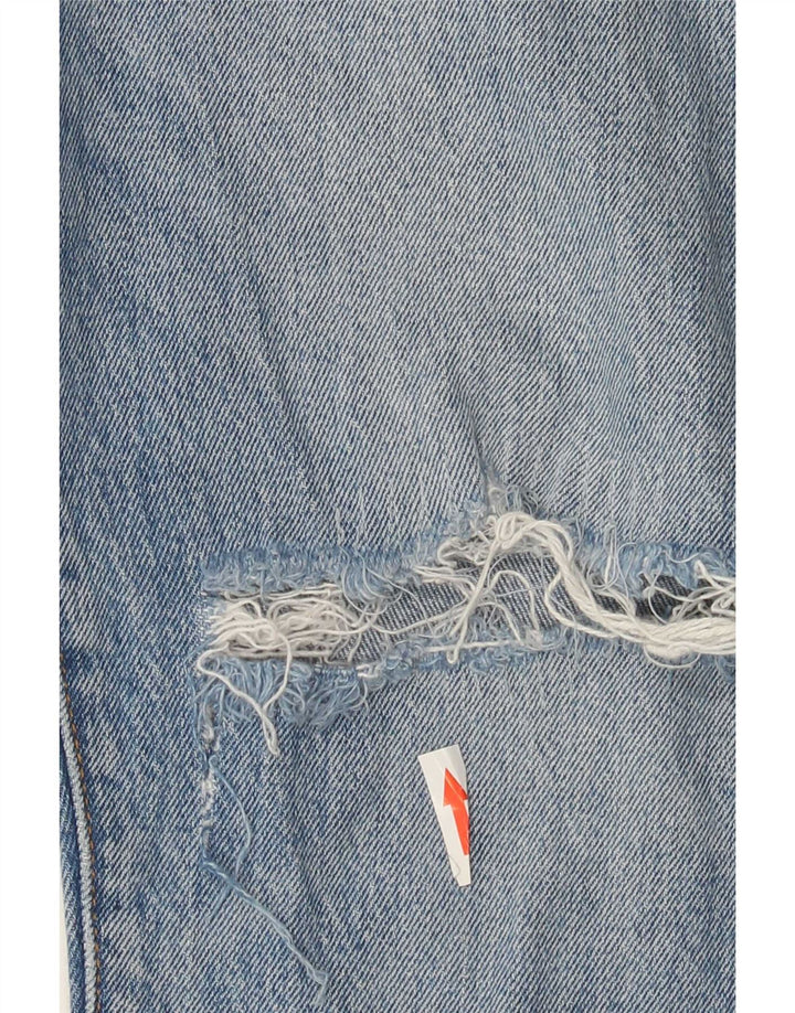 Jeans dritti effetto vissuto Levi's 501 da donna W30 L30 in cotone blu