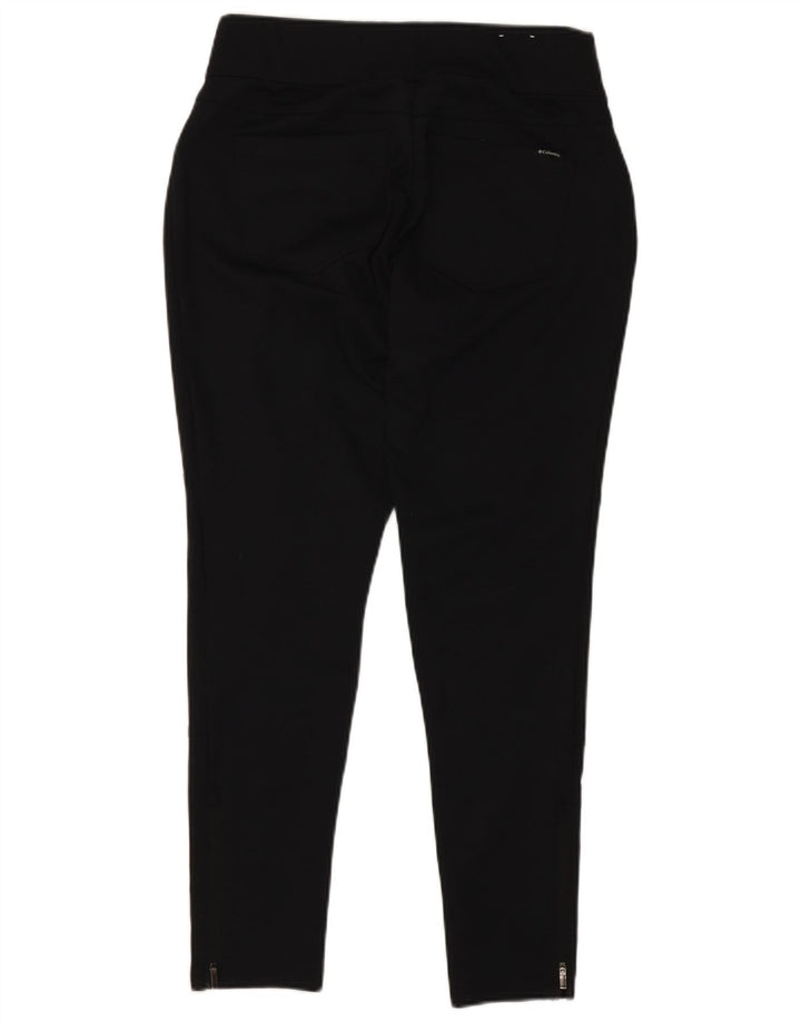 Pantaloni casual slim da donna COLUMBIA medi W32 L30 poliestere nero