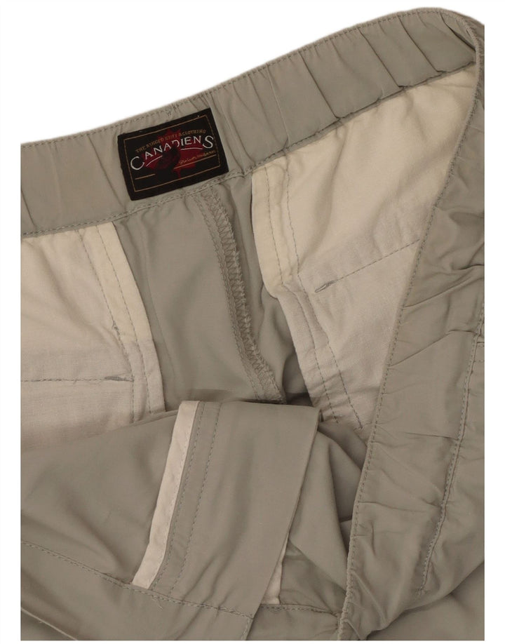 Pantaloni cargo dritti da uomo Canadiens W38 L33 Grigi