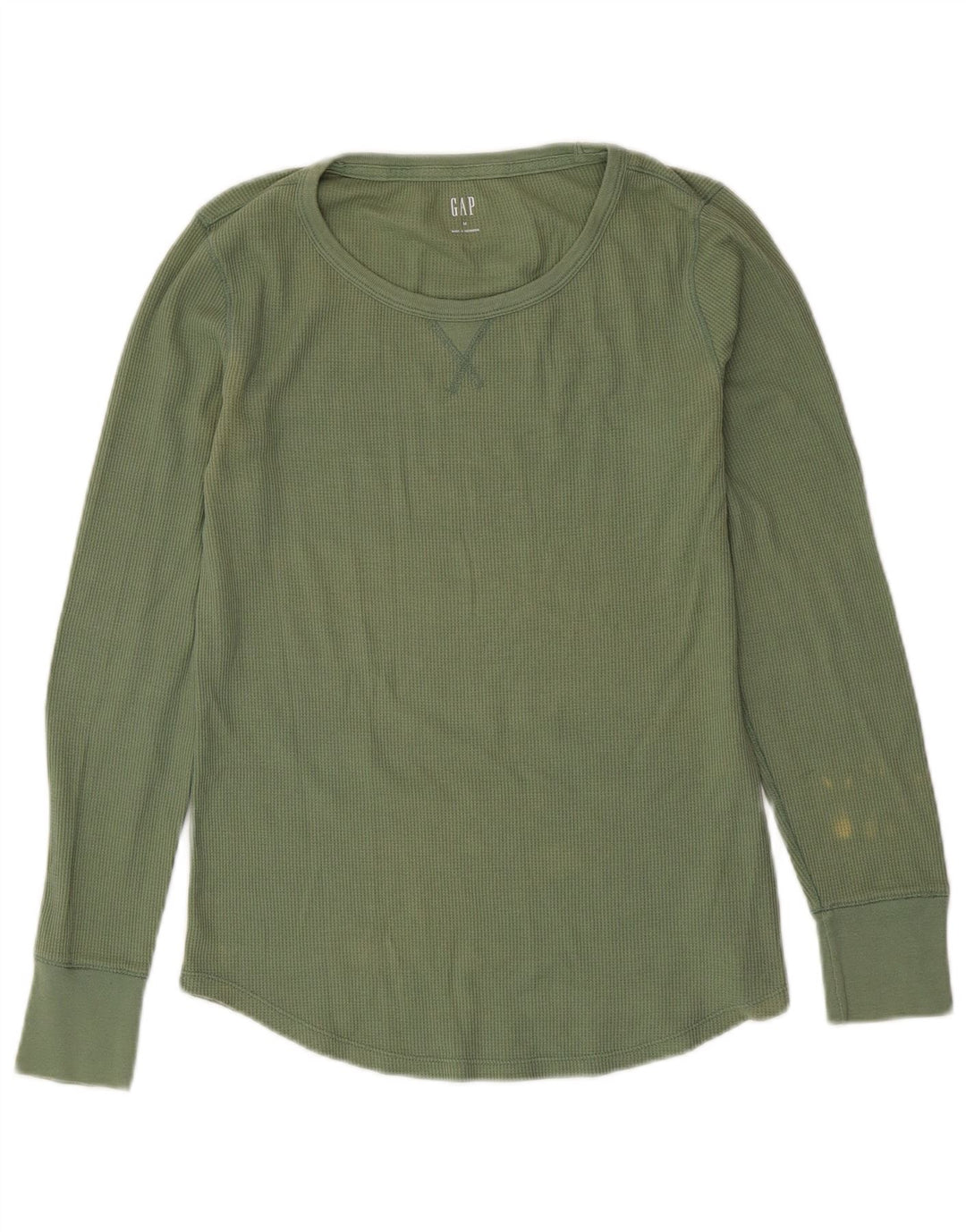 Top manica lunga da donna GAP UK 12 verde medio