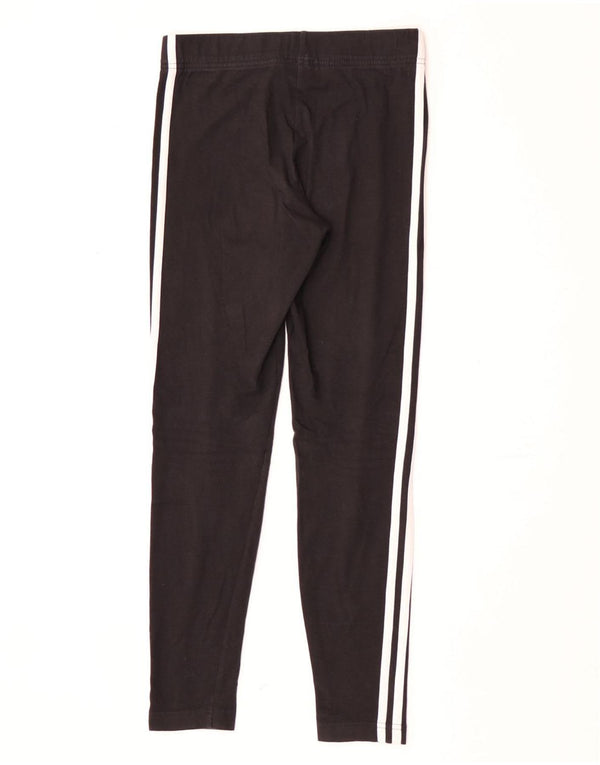 Leggings Adidas Bambina 13-14 Anni Cotone Nero