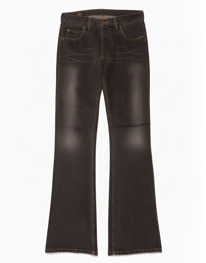 Jeans Lee Bootcut Denver da donna W32 L36 cotone nero