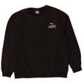 PUMA Mens Graphic Sweatshirt Jumper Large Black Cotton