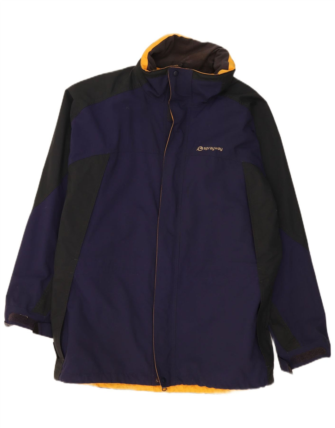 Giacca antipioggia da uomo Sprayway UK 40 Large viola color block in poliammide