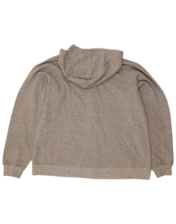 Felpa con cappuccio e zip grafica da donna NFL Seattle Seahawks UK 14 Grigio medio