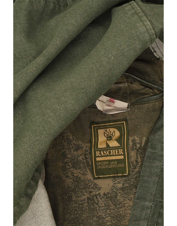 Giacca utility da uomo Rascher EU 56 3XL cotone verde