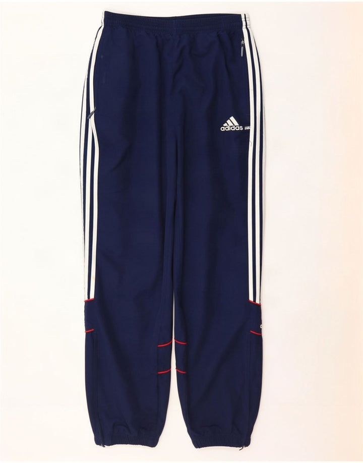 Pantaloni da tuta da uomo Adidas Joggers grandi in poliestere blu navy